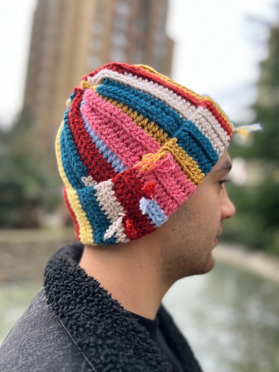 お歳暮・冬ギフト特集2025 Rainbow Beanie, Thick Cozy Beanie, Scrap Beanie, Colorful 帽子