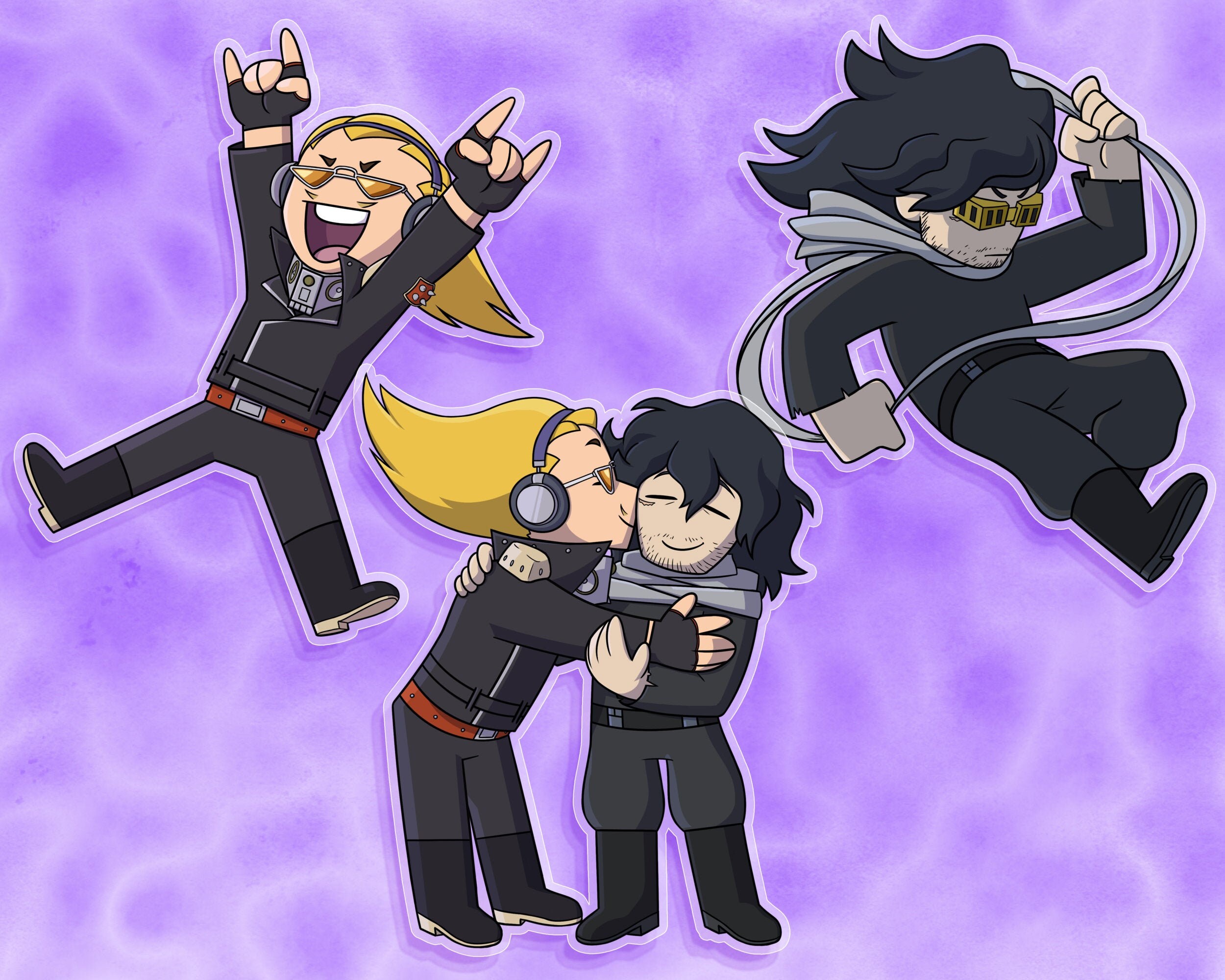 Erasermic Present Mic Eraserhead Acrylic Charms Etsy