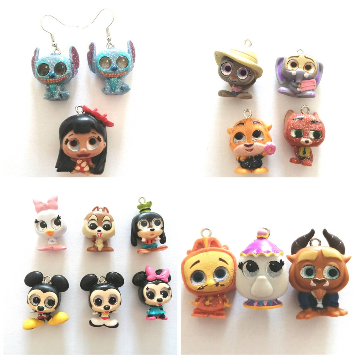 Disney doorables character earrings Etsy