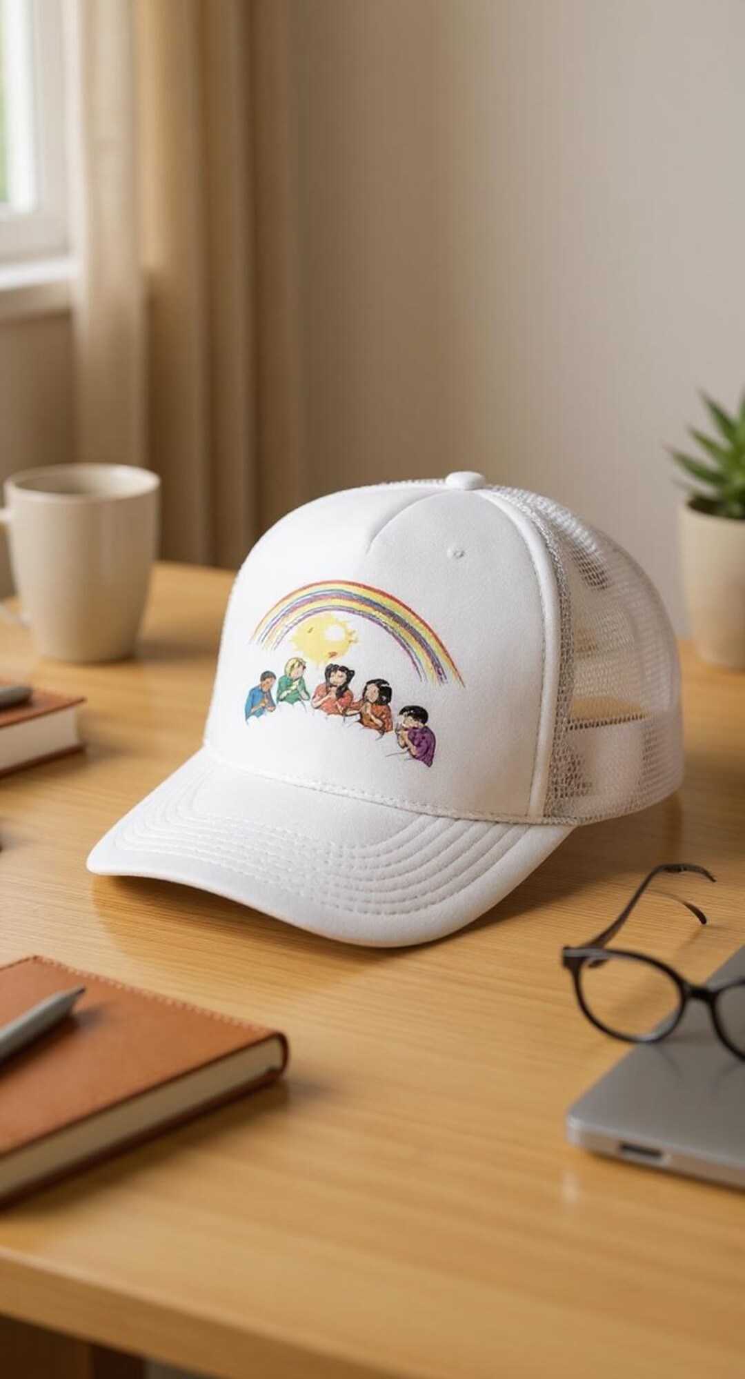 Child's Prayer Cap, Religious Hat, Inspirational Pray Hat for Youth ...