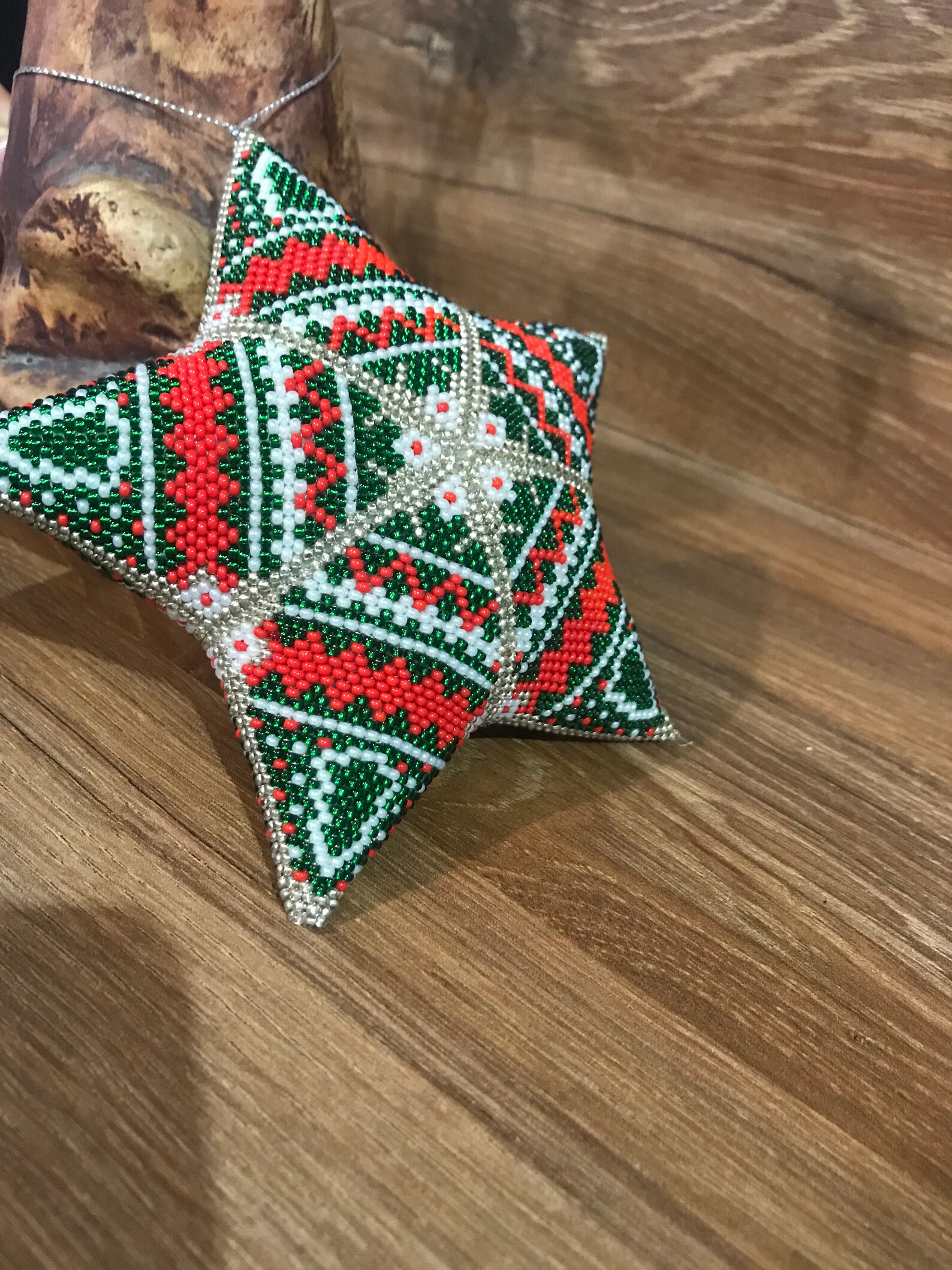 Beaded Star Star Handmade Etsy