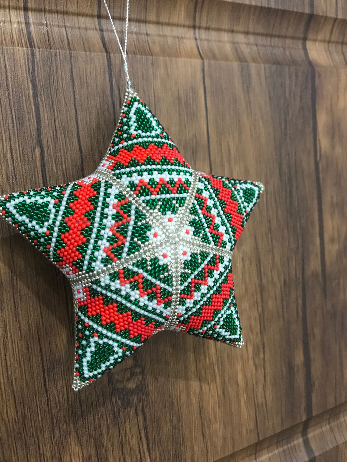 Beaded Star Star Handmade Etsy