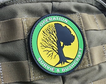 Patch Velcro PVC Bushcraft