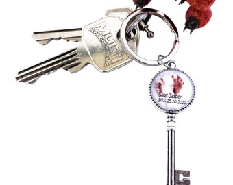 Personalisierte Foto-Schlüsselanhänger, Schlüsselbund, Foto-Anhänger