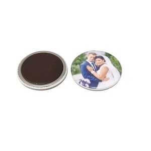 Personalisierte FOTO-Kühlschrankmagnete FOTO-Magnet Button-Magnet Bild 2