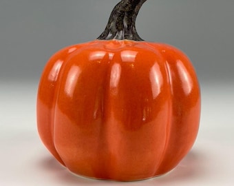 Handmade Ceramic Pumpkin