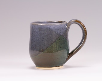 Handmade ceramic coffee and tea mug.