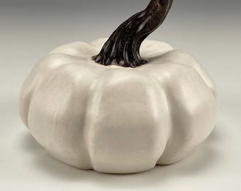 Handmade Ceramic Pumpkin