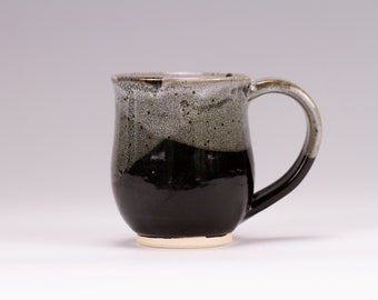 Handmade ceramic coffee and tea mug