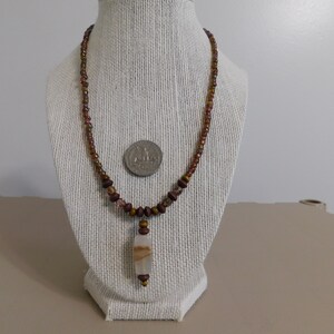 Wood and Glass pendant