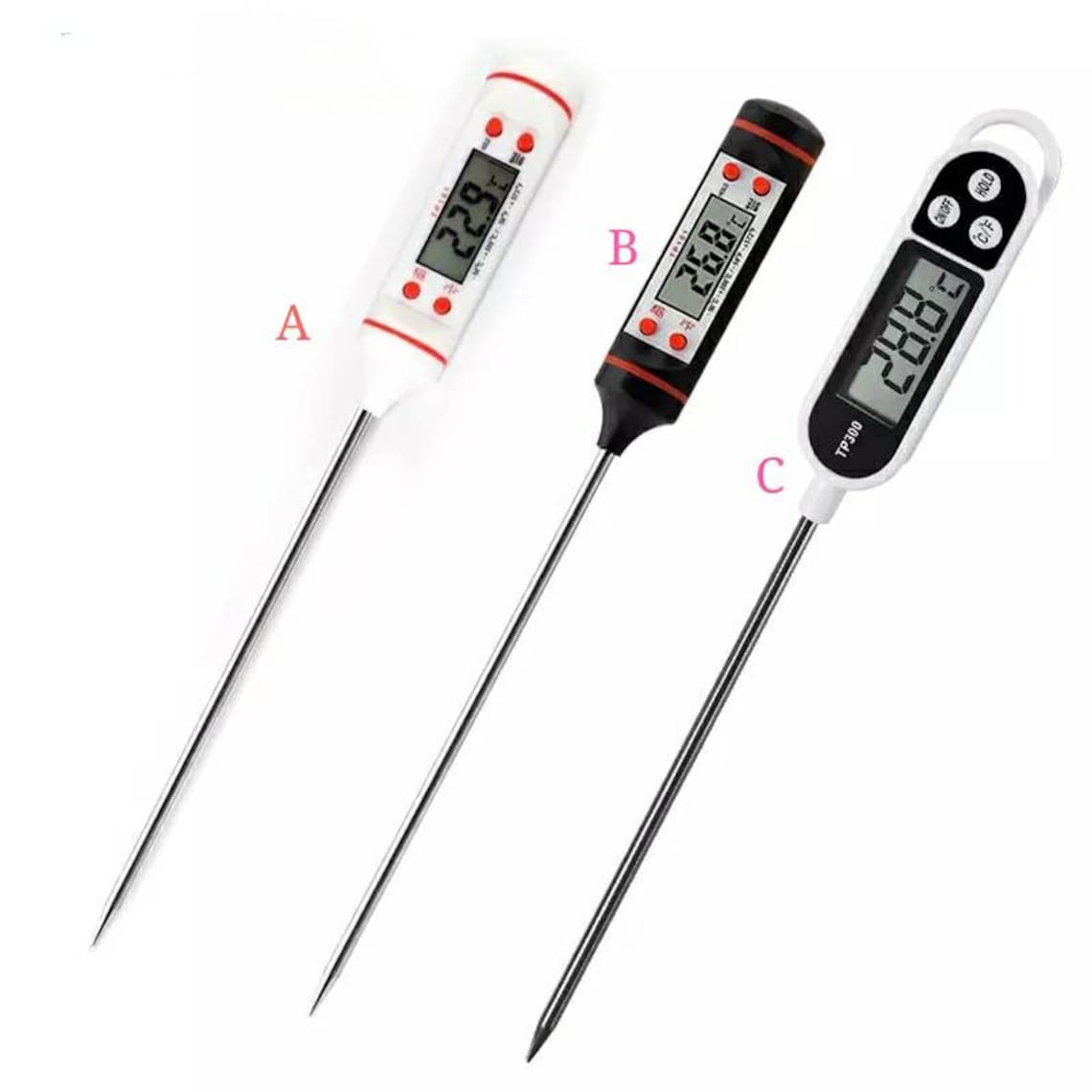 LCD Digital Thermometer Candle Soap Making Wax Melting Etsy