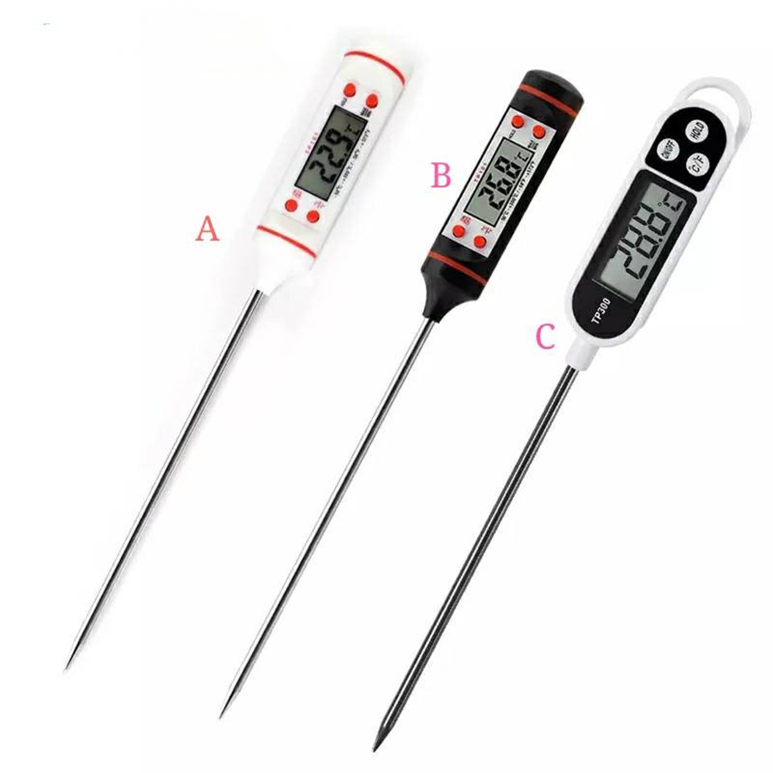 LCD Digital Thermometer Candle Soap Making Wax Melting Etsy