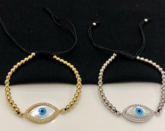 Evil eye bracelet