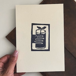 Der liebevolle Touch-Block-Print