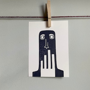 The Silence Is Bronze At Best Block Print