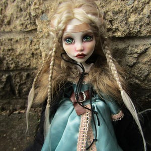 OOAK monster doll, custom repaint