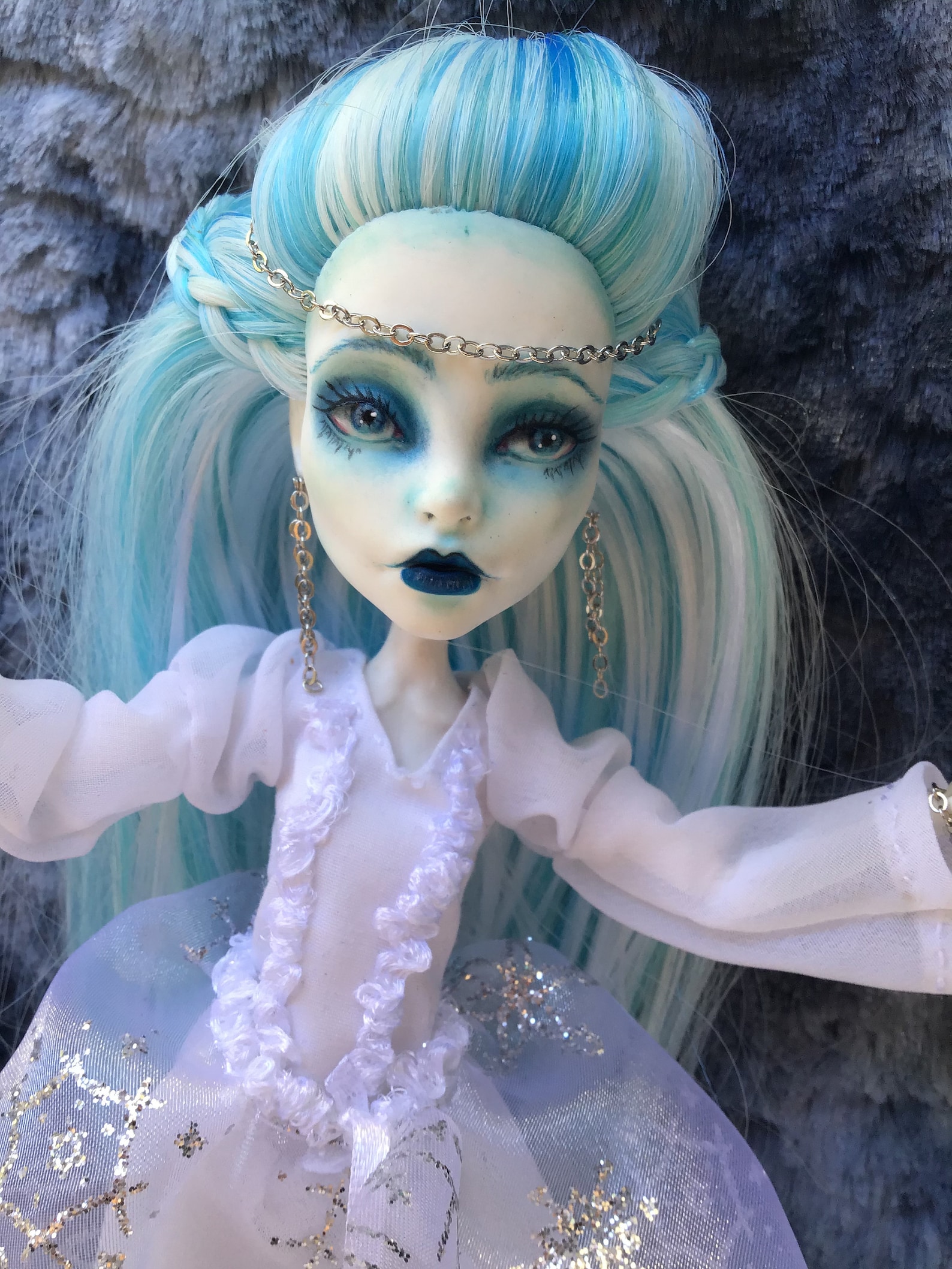 Monster high OOAK ghost doll Etsy