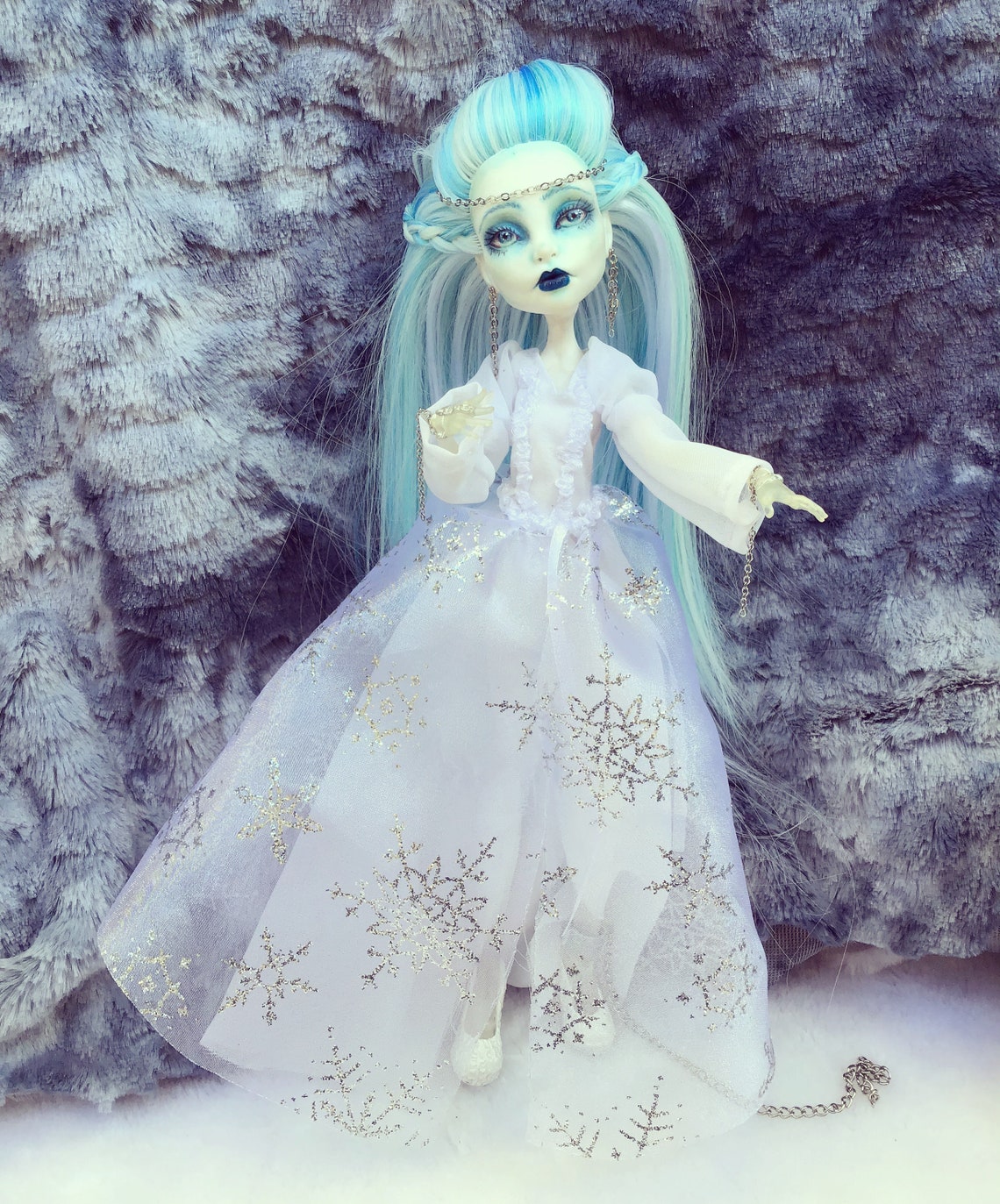 Monster high OOAK ghost doll Etsy