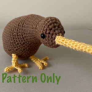 Kiwi Bird Amigurumi