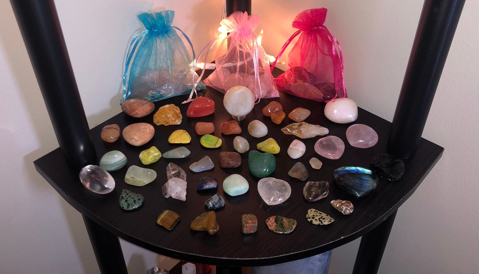 Crystal Mystery Bag Personal Crystal Bag Custom Crystal Etsy