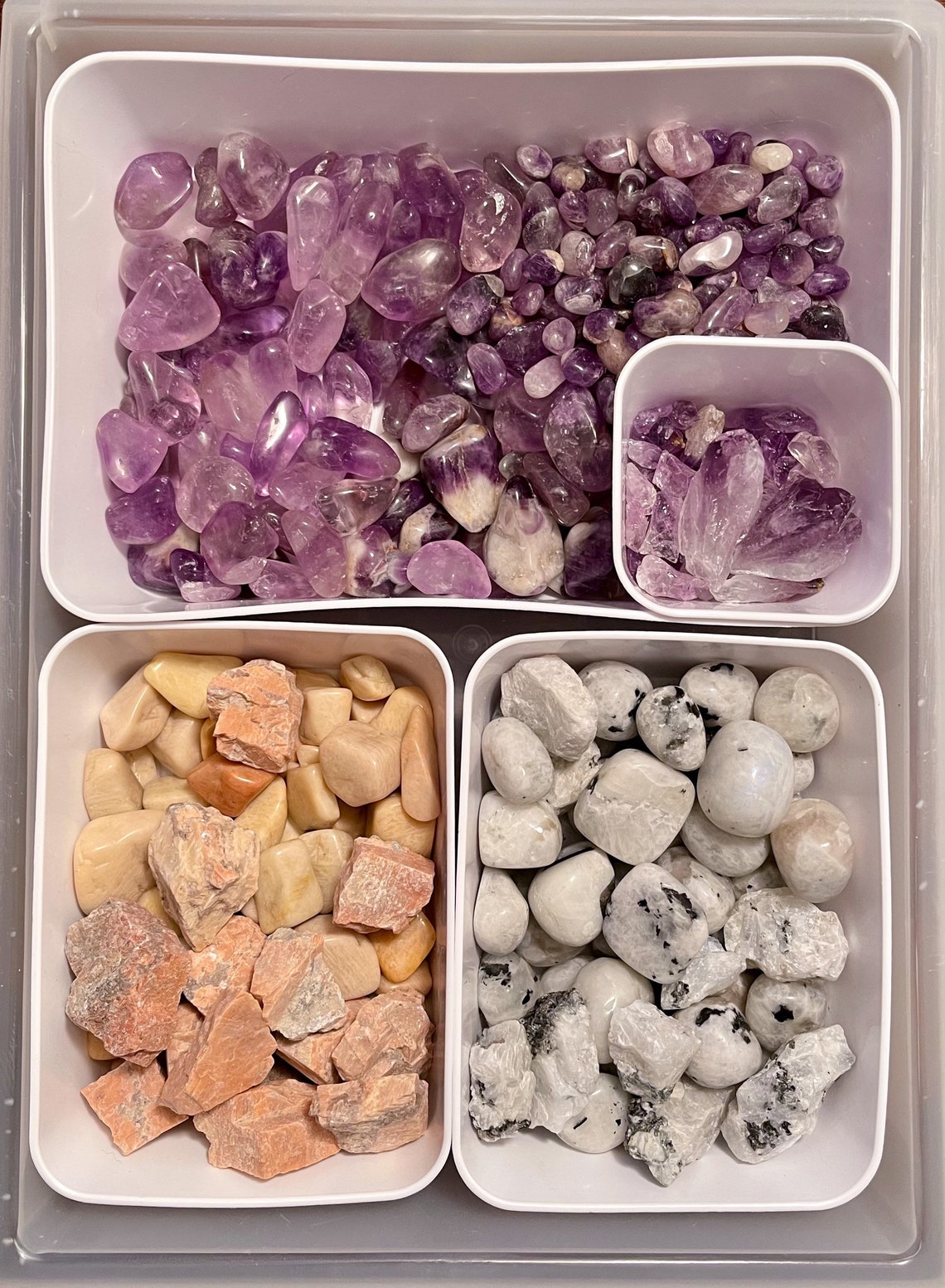 random crystal bag