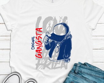 Street Wear Original Gangsta T-Shirt