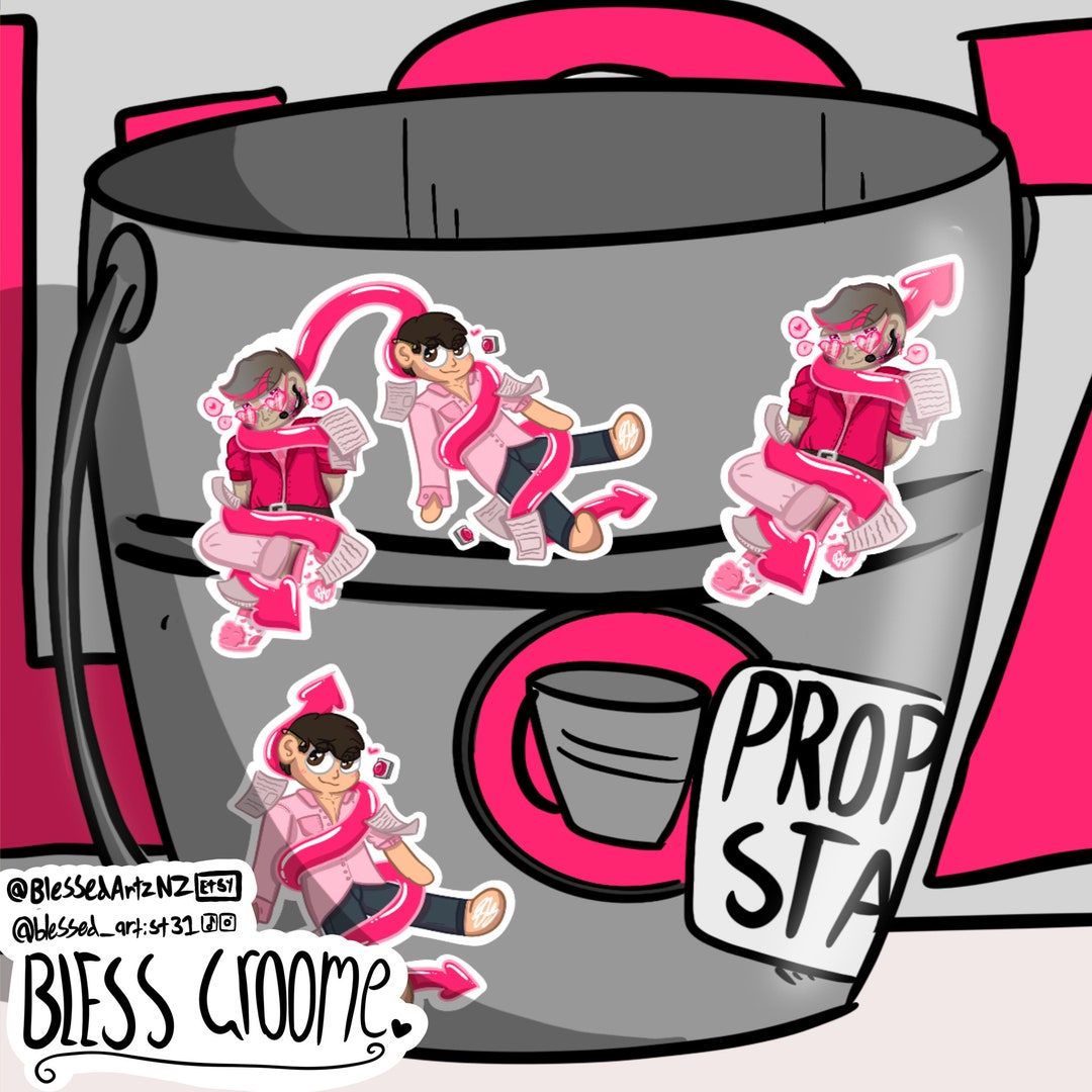 The Stanley Parable Lovebug AU Sticker Set ft Narrator Etsy