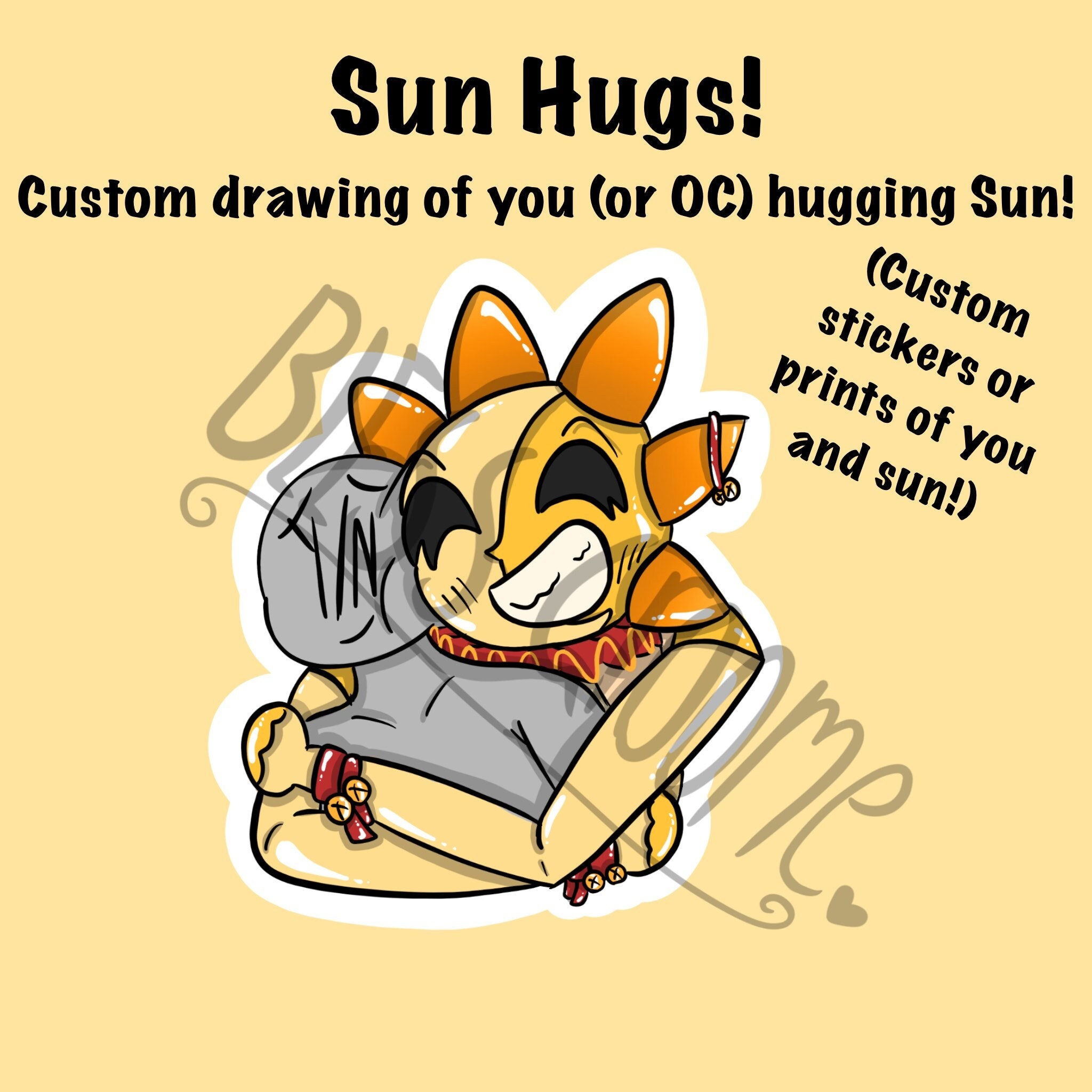 Five Nights At Freddy's Free Hugs Sticker