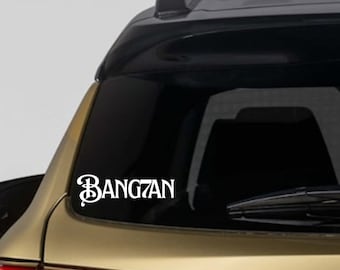 Bangtan 7 Vinyl Aufkleber, BTS Autofensteraufkleber