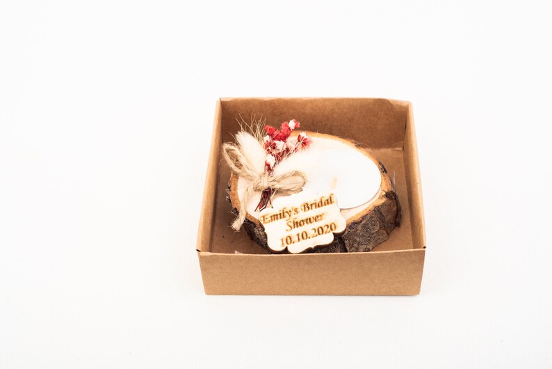 bridesmaid gifts Personalized Wedding shower favors rustic tealight holder personalized candle bridal shower favors gift wood favors