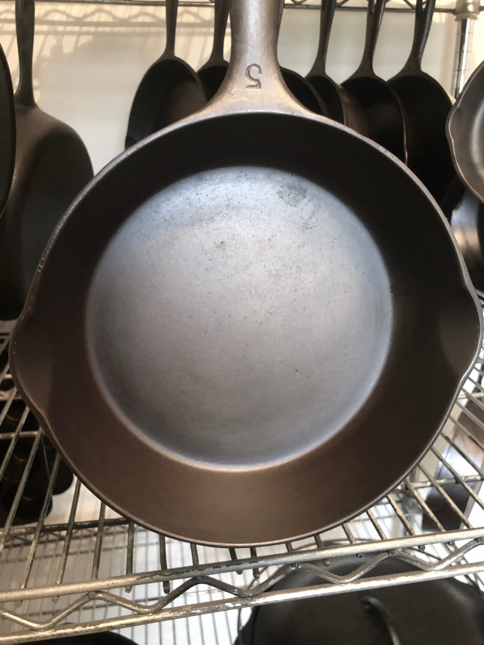 Rare Wagner Ware Sidney O 5 cast iron skillet cast number Etsy