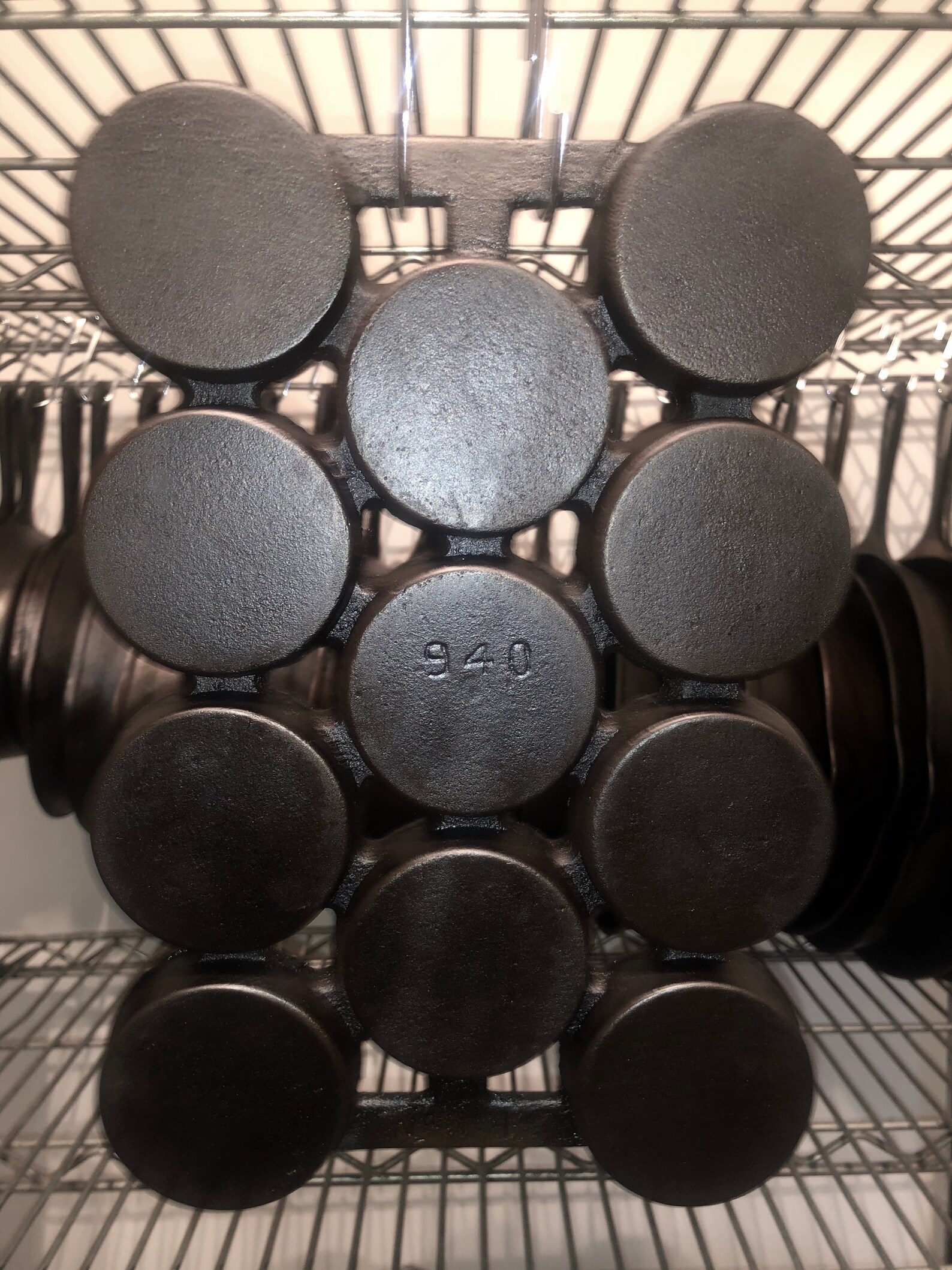 Griswold cast iron gem pan 1 mold 940 unmarked 11 gems Etsy