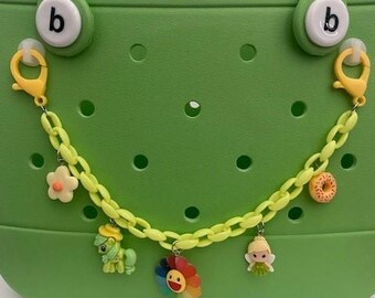 Chains Charms ,Bogg bag chains , Beach Bag Charms , hand bag Charms , tote bag chains with charms , girls birthday gift , handbags charms