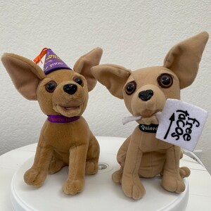 Taco Bell Plush Dogs Etsy