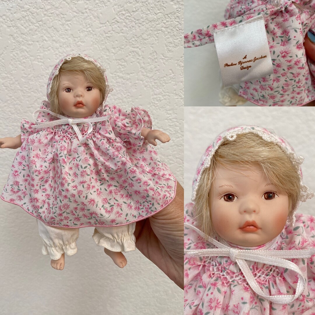 Vintage Bisque Baby Doll / Pauline Bjonnessjacobsen/limited Etsy