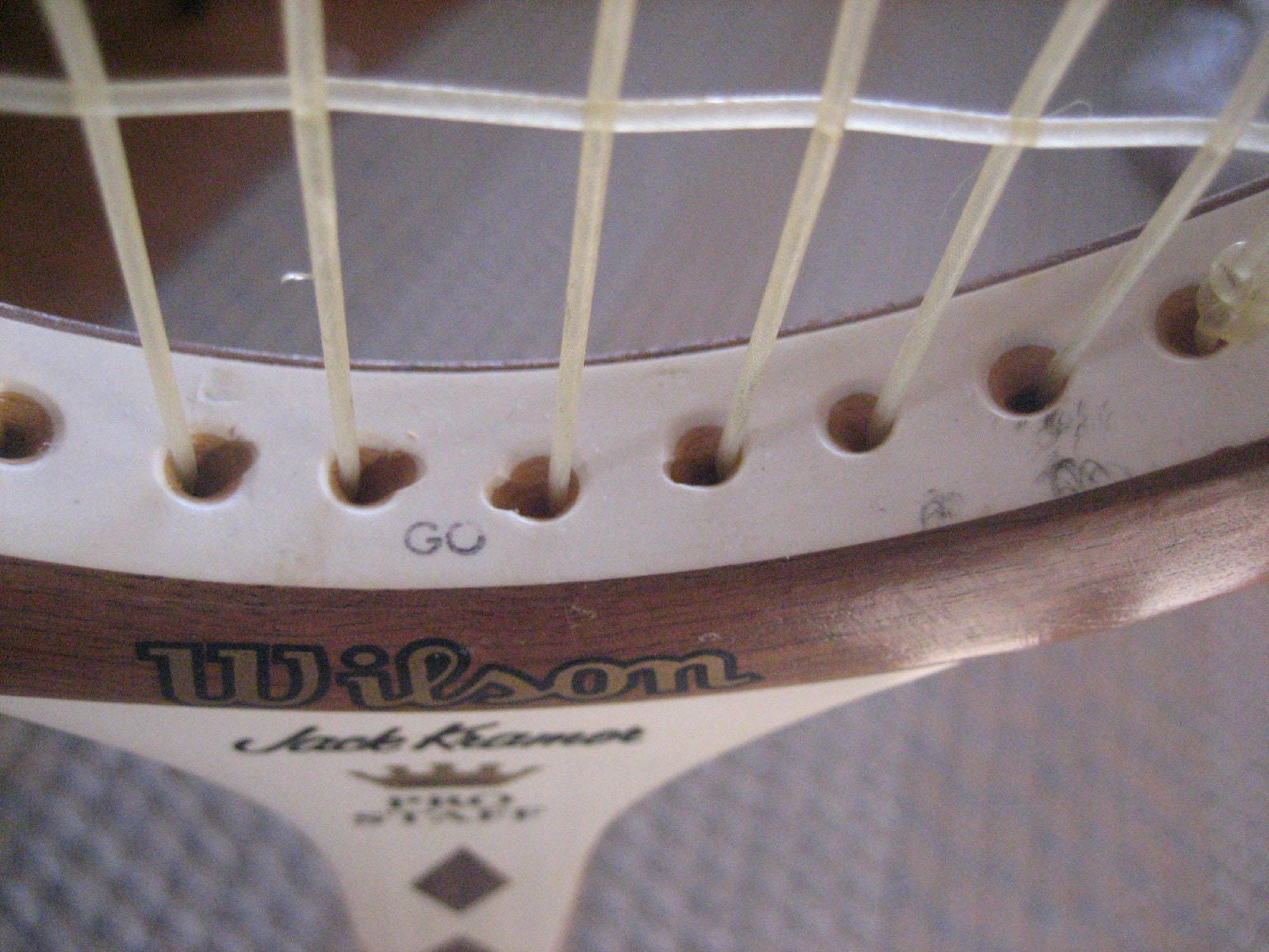 Jack Kramer Autograph Racket Vintage Wilson Jack Kramer Pro Staff Wood Tennis Racket, Sports Bar Pub ...