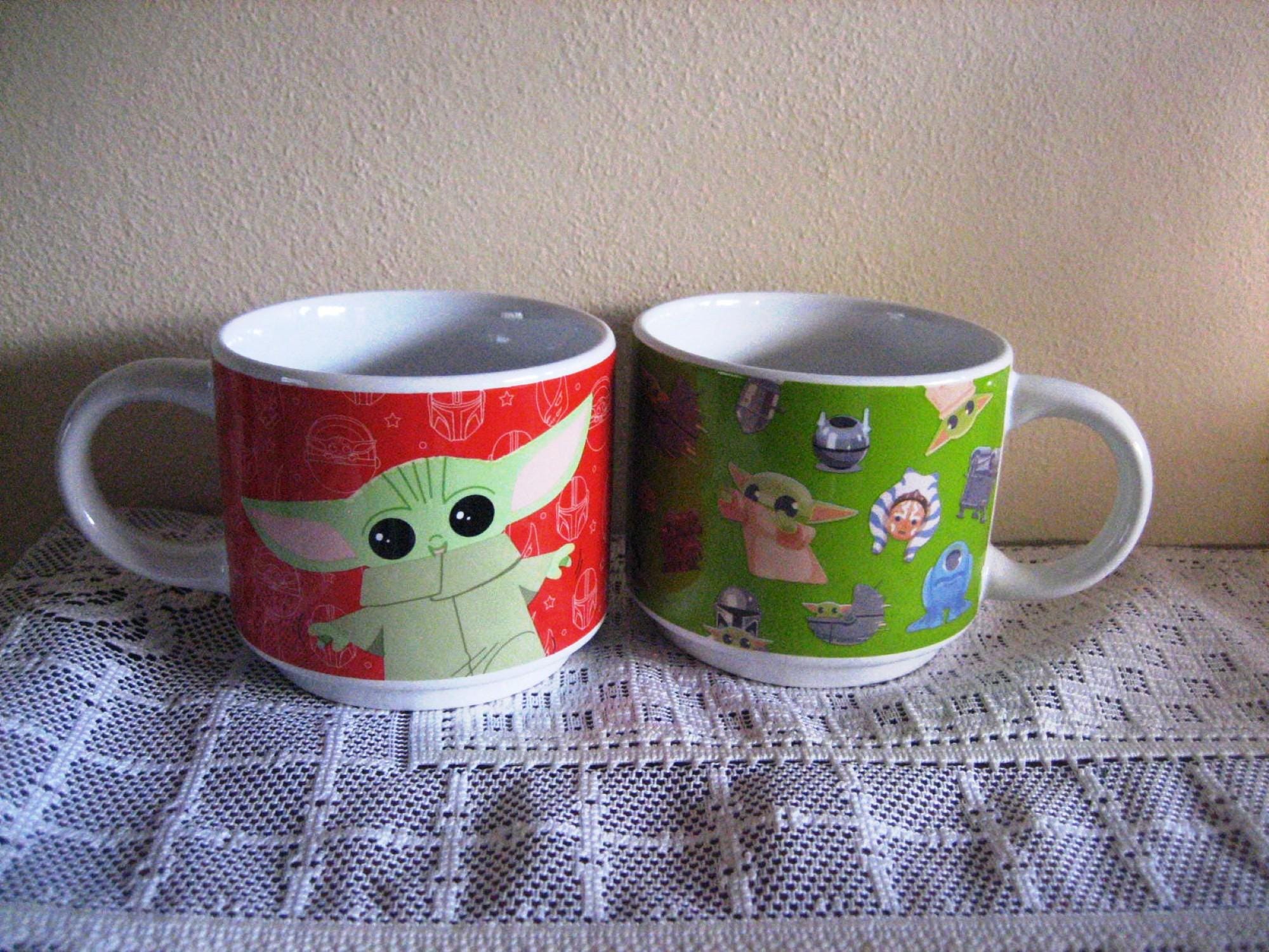 Star Wars Galerie Coffee Mugs, Mandolorian Baby Yoda Coffee Tea Cup,  Ceramic Star Wars Character Mugs