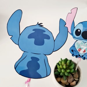 Sucette personnalisée Anniversaire STITCH Rose ou bleu image 4