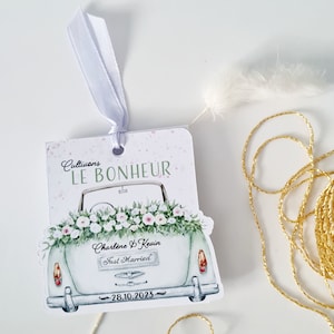 Bolsa de semillas de flores para sembrar &quot;Boda&quot; para personalizar | Regalo de invitado