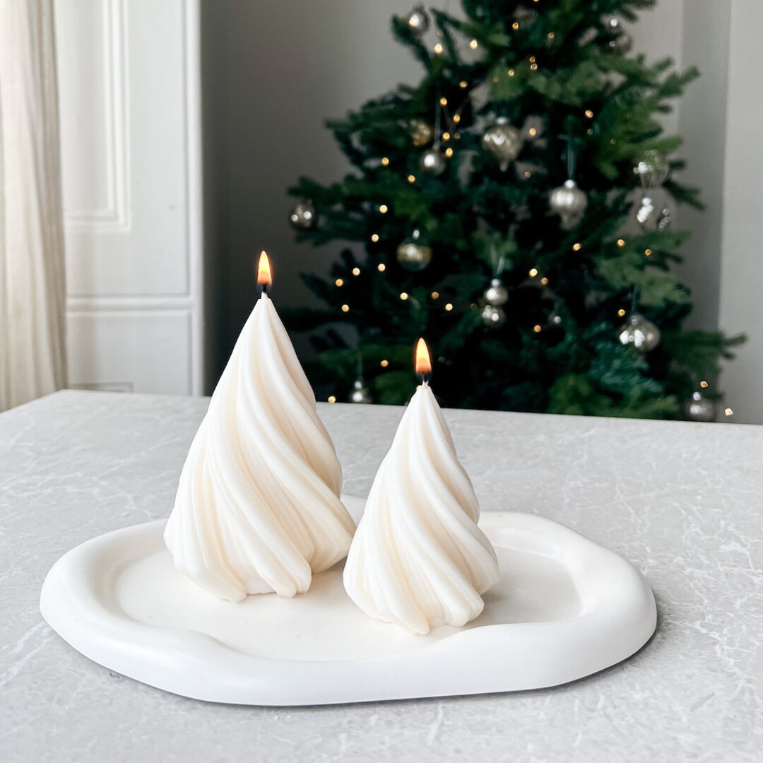 Christmas Tree Candle Gift Home Decor Christmas Candle Gift - Etsy UK