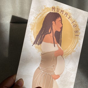 Spezielle Mummy To Be, Mum To Be Karte, Schwangerschaftskarte, Babypartykarte Junge Mädchen