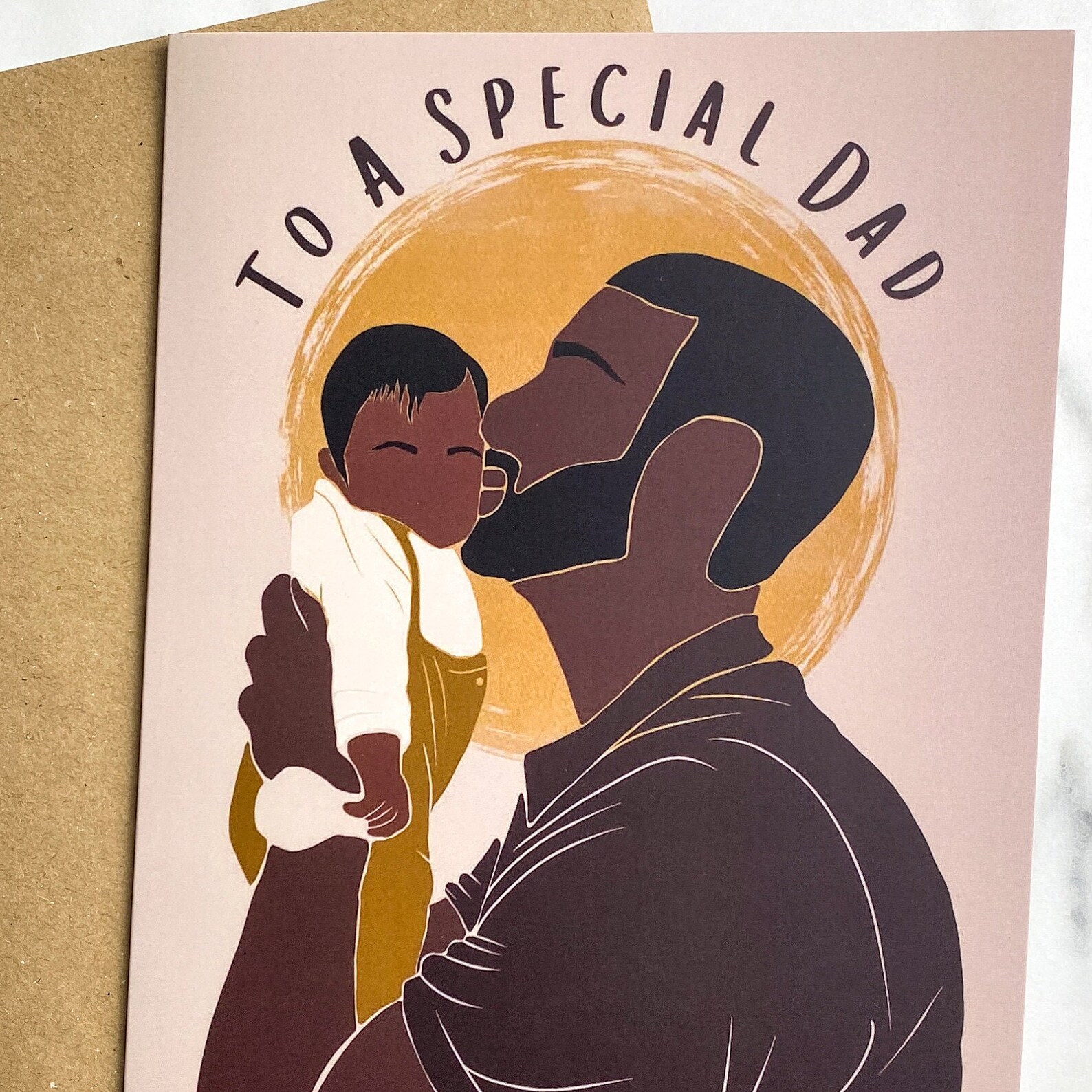 Black Fathers Day Card. Black Dad Greetings Card. Birthday | Etsy