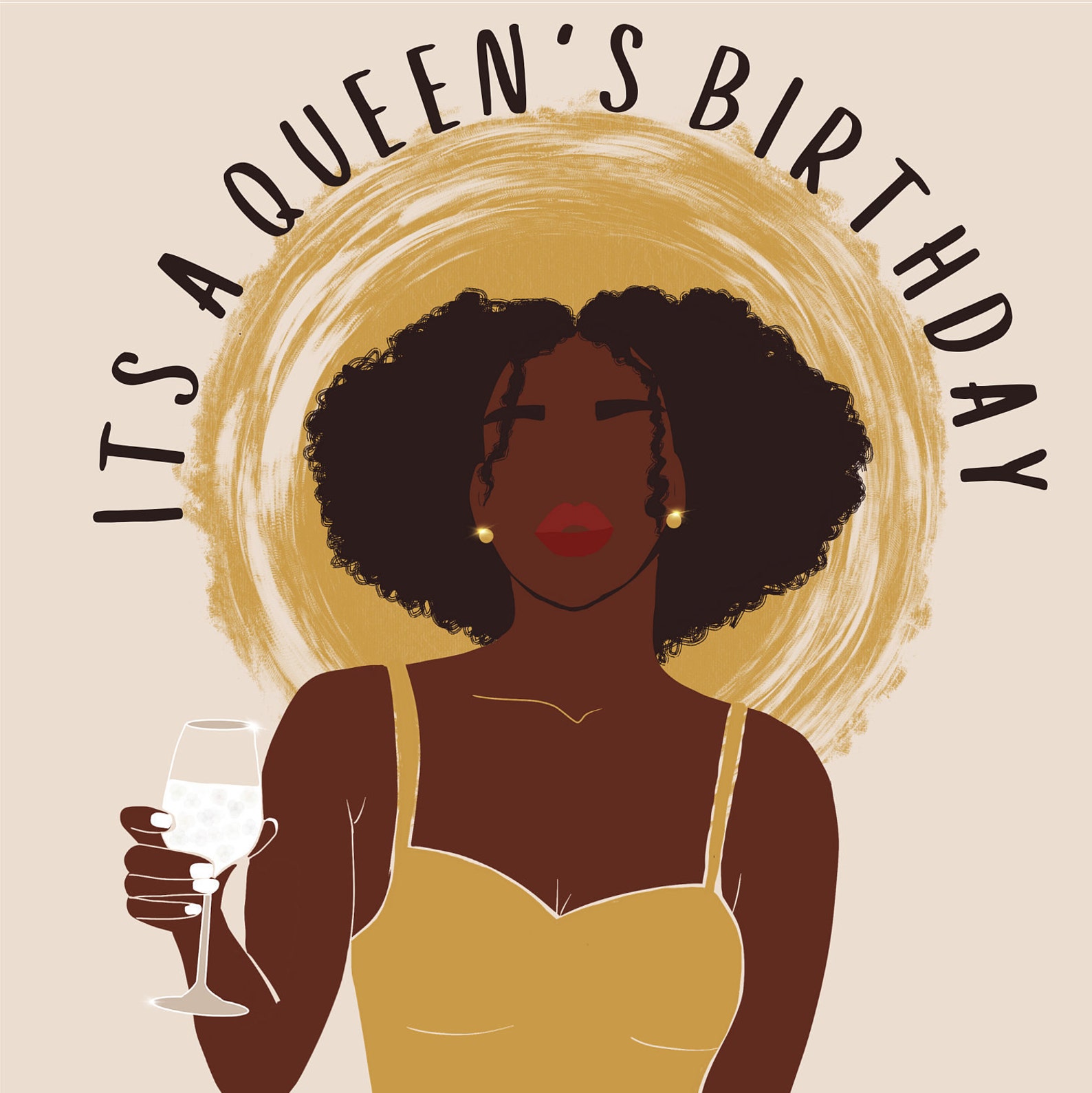 Nubian Happy Birthday To A Black Queen - py5icob