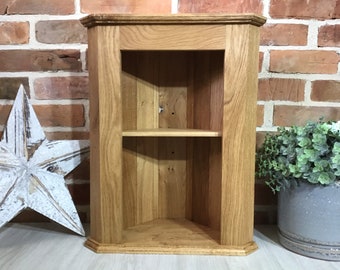 Small oak corner unit deals