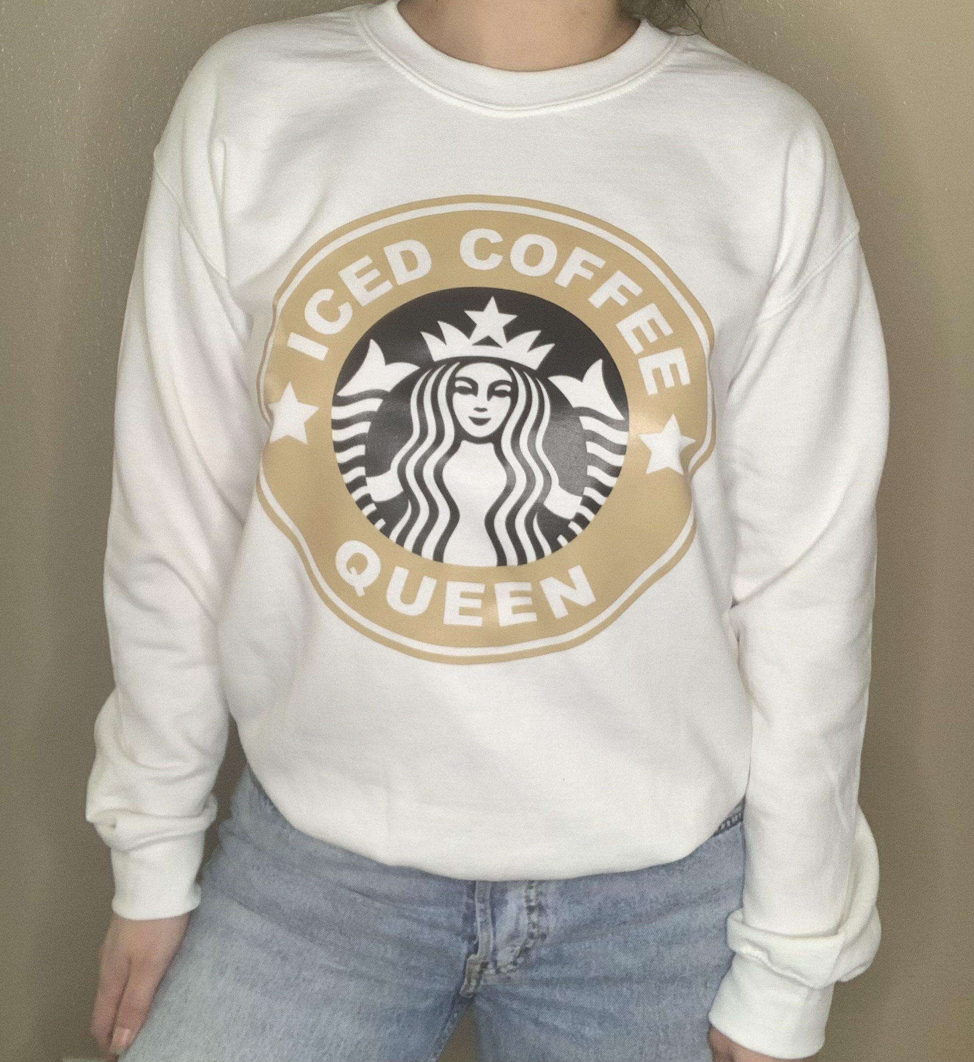 Iced Coffee Queen Tshirt - Etsy Iced Coffee Queen Tshirt - Etsy