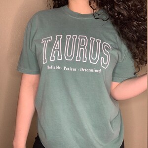 Taurus zodiac sign shirt, zodiac sign shirt, Taurus tee, Taurus traits, Astrology, Astrology gift, Taurus shirt, Taurus gift, Oversized tee