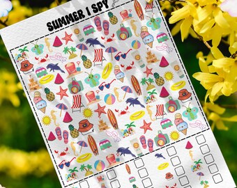 I spy printable games kids road trip activity spring summer I spy kids printable pdf fun games for kids quiet time activity