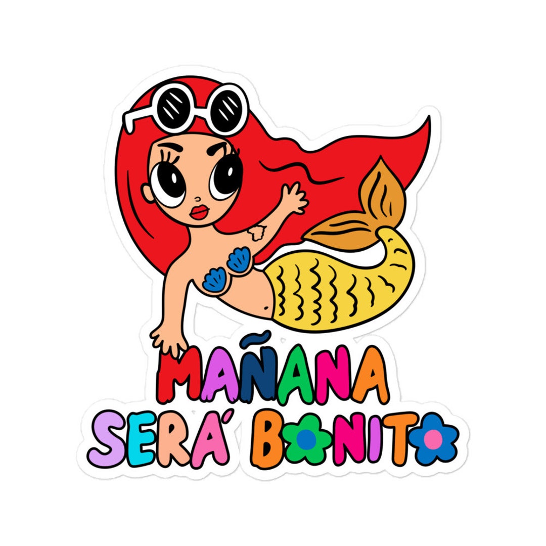 Sticker de Karol g mañana sera bonito Stickers sin burbujas Etsy España