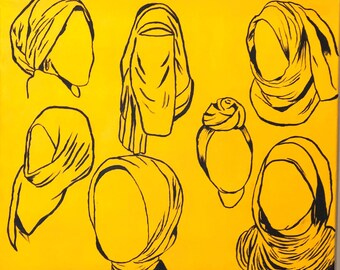 Proud Hijab Painting