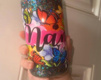 Kant-en-klare Butterfly Mama Snowglobe-beker
